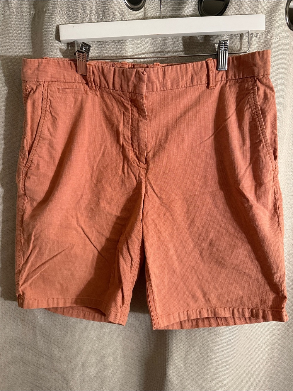 GAP Boyfriend Roll-Up Khakis in Coral
